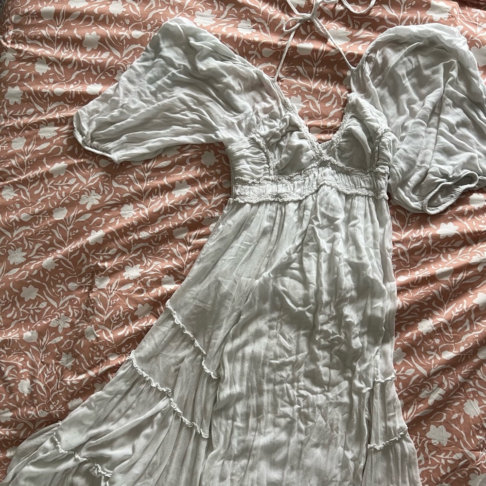 Free People Boho White Dress